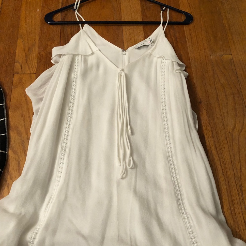 LUSH WHITE ROMPER